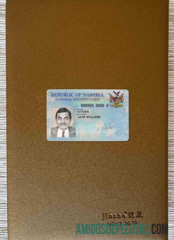 Namibia ID olhar de foto frente amostra